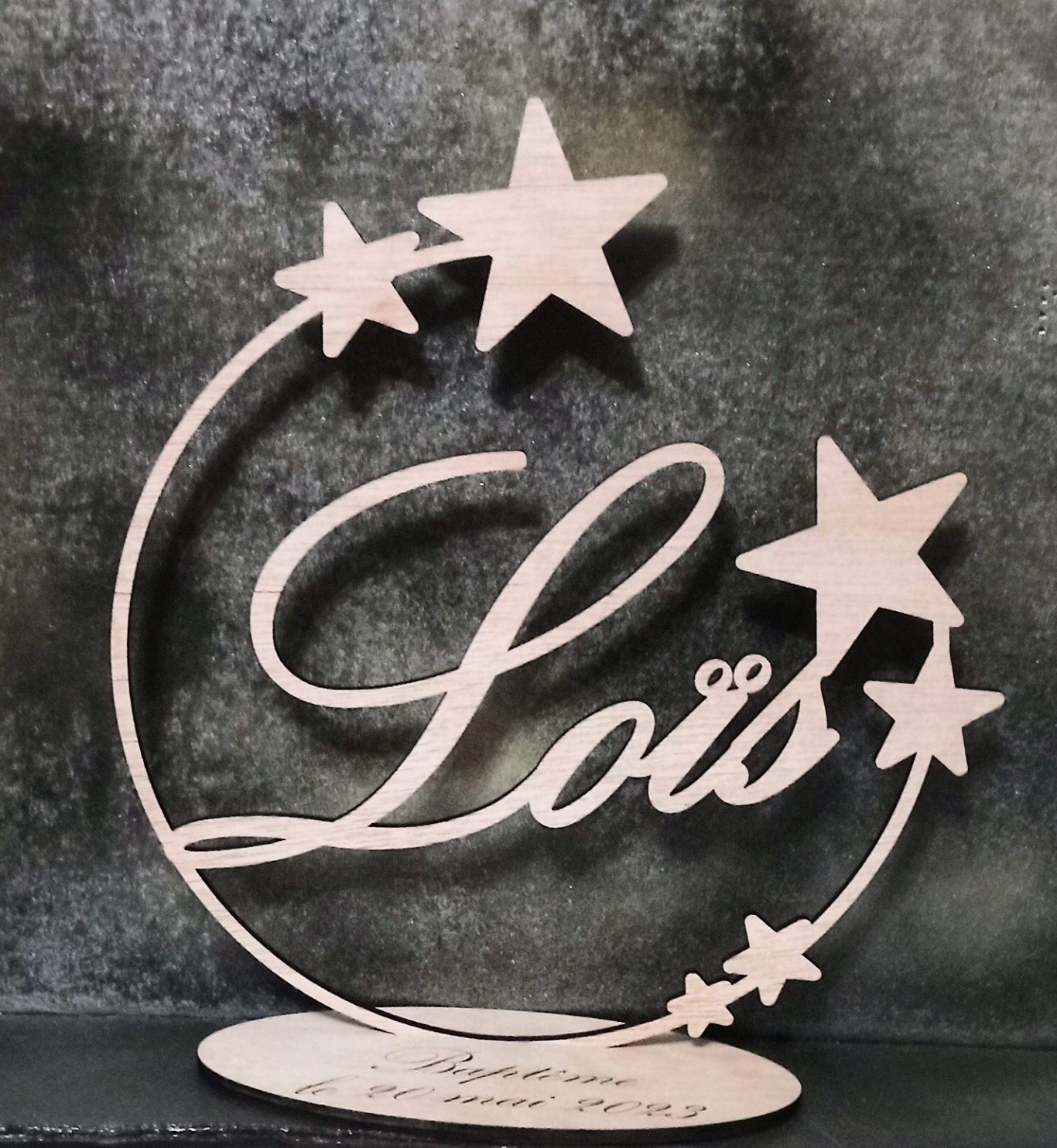 Cercle Étoiles - Topper pour gâteau et décoration de chambre